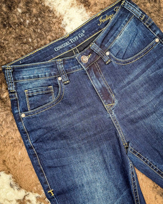 Cowgirl Tuff Indigo Classic Bootcut Jeans – Apparel from Bronco Western Supply Co.
