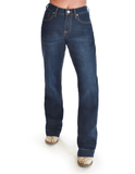 Cowgirl Tuff Indigo Classic Bootcut Jeans - Apparel - Cowgirl Tuff Company - Bronco Western Supply Co.