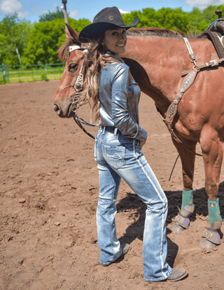 Cowgirl Tuff Journey Bootcut Jeans – Apparel from Bronco Western Supply Co.