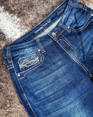 Cowgirl Tuff Laredo Bootcut Jeans – Apparel from Bronco Western Supply Co.