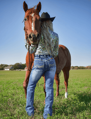 Cowgirl Tuff Level Up Bootcut Jeans – Apparel from Bronco Western Supply Co.