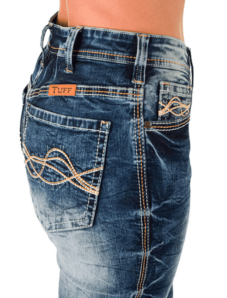 Cowgirl Tuff Level Up Bootcut Jeans – Apparel from Bronco Western Supply Co.