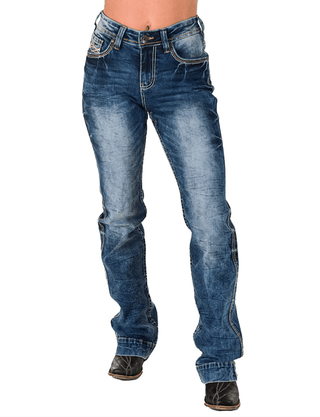 Cowgirl Tuff Level Up Bootcut Jeans – Apparel from Bronco Western Supply Co.