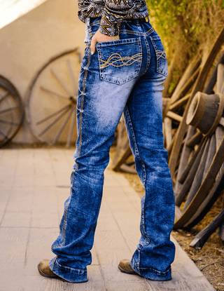 Cowgirl Tuff Level Up Bootcut Jeans - Apparel - Cowgirl Tuff Company - Bronco Western Supply Co.