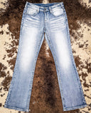 Cowgirl Tuff Light DFMI Bootcut Jeans - Apparel - Cowgirl Tuff Company - Bronco Western Supply Co.