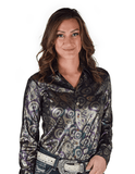 Cowgirl Tuff Midnight Mirage Pullover Button Up - Apparel - Cowgirl Tuff Company - Bronco Western Supply Co.