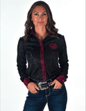 Cowgirl Tuff Never Give Up Pullover Button Up - Apparel - Cowgirl Tuff Company - Bronco Western Supply Co.