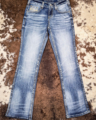 Cowgirl Tuff No Fences Bootcut Jeans – Apparel from Bronco Western Supply Co.