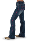 Cowgirl Tuff Pink Arrows Bootcut Jeans - Apparel - Cowgirl Tuff Company - Bronco Western Supply Co.
