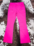 Cowgirl Tuff Pink Pull - On Trouser Jeans - Apparel - Cowgirl Tuff Company - Bronco Western Supply Co.