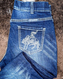 Cowgirl Tuff Pull - On Buck Off Trouser - Apparel - Cowgirl Tuff Company - Bronco Western Supply Co.