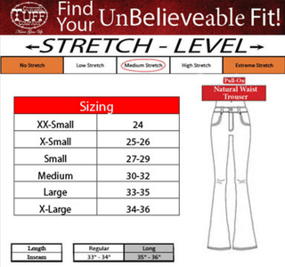 Cowgirl Tuff Pull - On Buck Off Trouser – Apparel from Bronco Western Supply Co.
