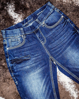 Cowgirl Tuff Pull - On Buck Off Trouser – Apparel from Bronco Western Supply Co.