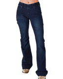 Cowgirl Tuff Pull - On Sapphire Bling Trouser - Apparel - Cowgirl Tuff Company - Bronco Western Supply Co.
