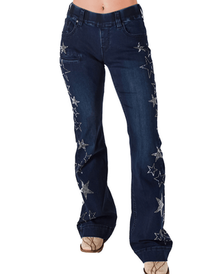 Cowgirl Tuff Pull - On Star Trouser - Apparel - Cowgirl Tuff Company - Bronco Western Supply Co.