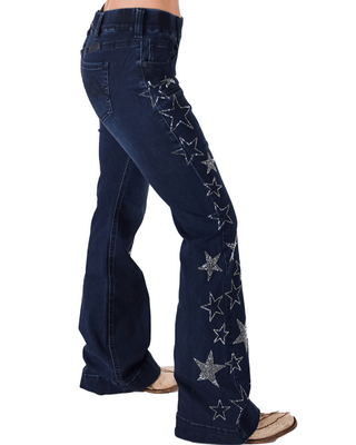 Cowgirl Tuff Pull - On Star Trouser – Apparel from Bronco Western Supply Co.