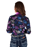 Cowgirl Tuff Purple Meadow Pullover Button Up - Apparel - Cowgirl Tuff Company - Bronco Western Supply Co.