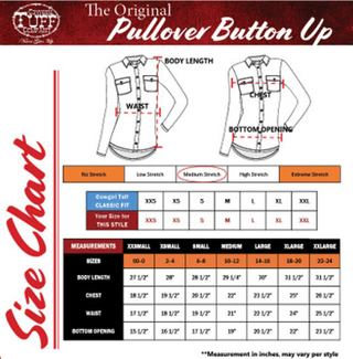 Cowgirl Tuff Ranch Ready Pullover Button Up with Black Suede – Apparel from Bronco Western Supply Co.