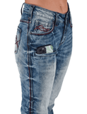 Cowgirl Tuff Red Roan Bootcut Jeans - Apparel - Cowgirl Tuff Company - Bronco Western Supply Co.