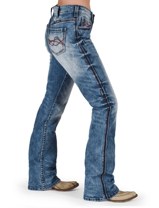 Cowgirl Tuff Red Roan Bootcut Jeans – Apparel from Bronco Western Supply Co.