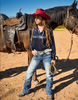 Cowgirl Tuff Red Roan Bootcut Jeans – Apparel from Bronco Western Supply Co.