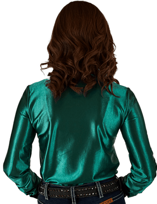 Cowgirl Tuff Rodeo Royale Pullover Button Up In Turquoise – Apparel from Bronco Western Supply Co.