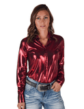 Cowgirl Tuff Ruby Ridge Metallic Pullover Button Up - Apparel - Cowgirl Tuff Company - Bronco Western Supply Co.