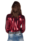 Cowgirl Tuff Ruby Ridge Metallic Pullover Button Up - Apparel - Cowgirl Tuff Company - Bronco Western Supply Co.
