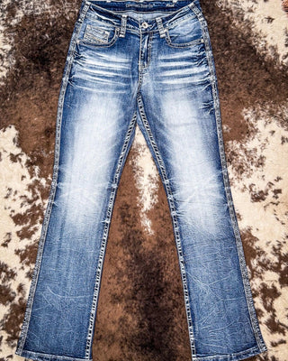 Cowgirl Tuff Rush Bootcut Jeans – Apparel from Bronco Western Supply Co.