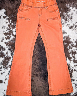 Cowgirl Tuff Rusty Pull - On Trouser Jeans – Apparel from Bronco Western Supply Co.