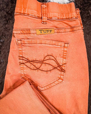 Cowgirl Tuff Rusty Pull - On Trouser Jeans – Apparel from Bronco Western Supply Co.