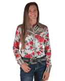 Cowgirl Tuff Smokey Rose Pullover Button Up - Apparel - Cowgirl Tuff Company - Bronco Western Supply Co.