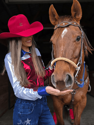 Cowgirl Tuff Stars Stripes and Rodeo Nights Pullover Button Up - Apparel - Cowgirl Tuff Company - Bronco Western Supply Co.