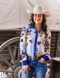 Cowgirl Tuff Sweet Bluebell Breeze Pullover Button Up - Apparel - Cowgirl Tuff Company - Bronco Western Supply Co.