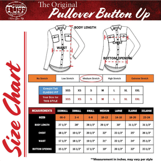 Cowgirl Tuff Sweet Bluebell Breeze Pullover Button Up – Apparel from Bronco Western Supply Co.