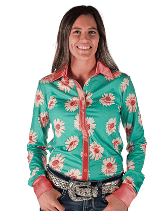 Cowgirl Tuff Sweet Daisy Darling Pullover Button Up – Apparel from Bronco Western Supply Co.