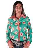 Cowgirl Tuff Sweet Daisy Darling Pullover Button Up - Apparel - Cowgirl Tuff Company - Bronco Western Supply Co.