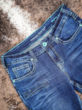 Cowgirl Tuff Turquoise Arrows Bootcut Jeans - Apparel - Cowgirl Tuff Company - Bronco Western Supply Co.