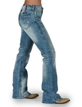 Cowgirl Tuff Turquoise DFMI Bootcut Jeans – Apparel from Bronco Western Supply Co.