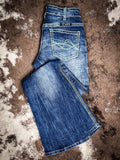 Cowgirl Tuff Turquoise Hurricane Bootcut Jeans - Apparel - Cowgirl Tuff Company - Bronco Western Supply Co.