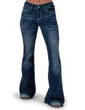 Cowgirl Tuff Turquoise Hurricane Trouser Jeans - Apparel - Cowgirl Tuff Company - Bronco Western Supply Co.