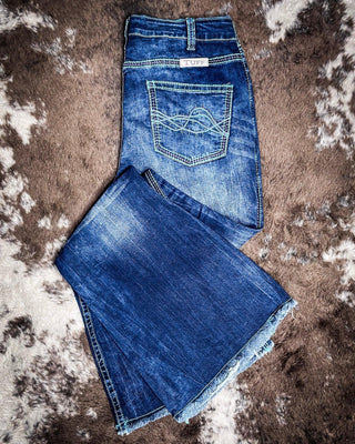 Cowgirl Tuff Turquoise Hurricane Trouser Jeans – Apparel from Bronco Western Supply Co.