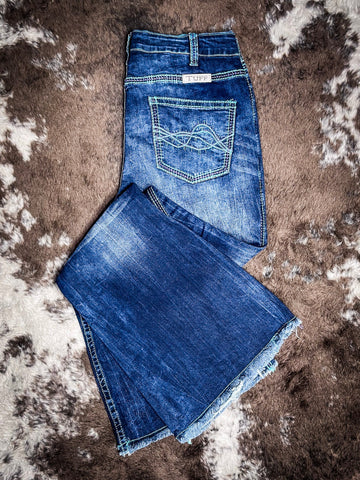 Cowgirl Tuff Turquoise Hurricane Trouser Jeans - Apparel - Cowgirl Tuff Company - Bronco Western Supply Co.