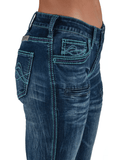 Cowgirl Tuff Turquoise Hurricane Trouser Jeans - Apparel - Cowgirl Tuff Company - Bronco Western Supply Co.
