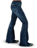 Cowgirl Tuff Turquoise Hurricane Trouser Jeans - Apparel - Cowgirl Tuff Company - Bronco Western Supply Co.