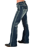 Cowgirl Tuff Twisted Turquoise Bootcut Jeans - Apparel - Cowgirl Tuff Company - Bronco Western Supply Co.