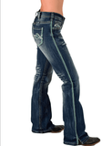 Cowgirl Tuff Twisted Turquoise Bootcut Jeans - Apparel - Cowgirl Tuff Company - Bronco Western Supply Co.