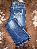 Cowgirl Tuff Twisted Turquoise Bootcut Jeans - Apparel - Cowgirl Tuff Company - Bronco Western Supply Co.