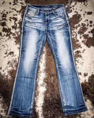 Cowgirl Tuff Twister Bootcut Jeans - Apparel - Cowgirl Tuff Company - Bronco Western Supply Co.