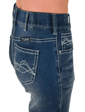 Cowgirl Tuff UltraBreathe Shattered Pull - On Trouser Jeans - Apparel - Cowgirl Tuff Company - Bronco Western Supply Co.